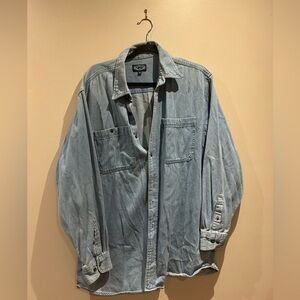 Vintage 100% Cotton Denim Shirt